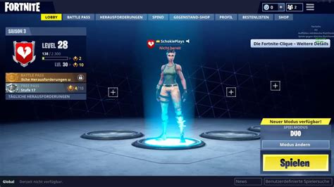 Guten Mittag Test Stream Fortnite YouTube