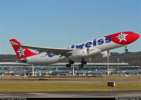 Hb Iqz Edelweiss Air Airbus A Photo By Airpicfreak Id