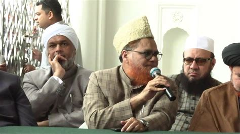 Asaduddin Owaisi Addressing A Press Conference At Darussalam Hyderabad