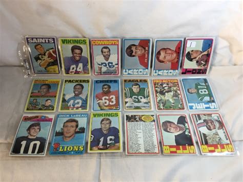 Las Vegas Liquidations Auction Catalog - COLLECTOR 1960 VINTAGE NFL ...