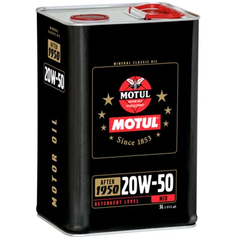 MOTUL CLASSIC OIL 20W 50 Motoröl 5 Liter 37 99