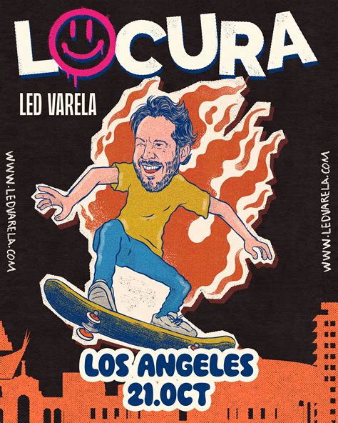 Led Varela Locura Stand Up Comedy Posters Behance