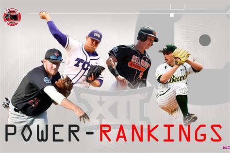 Big 12 Baseball Power Rankings Viva The Matadors