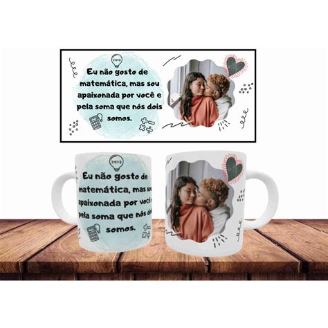 Canecas Porcelana Personalizadas Frase E Foto Shopee Brasil