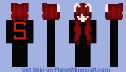 Red Hair Girl Minecraft Skin