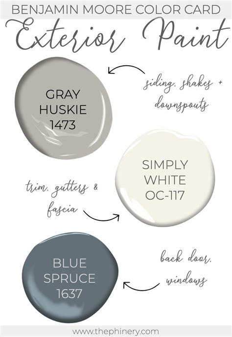 Gray Huskie Craftsman By The Phinery Exterior House Paint Color