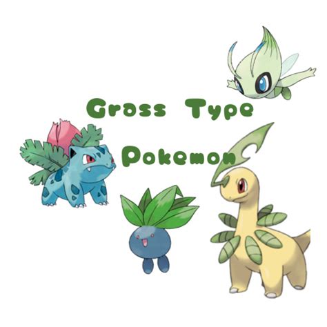 Grass Type Pokemon from Generation I to Generation III Tier List ...