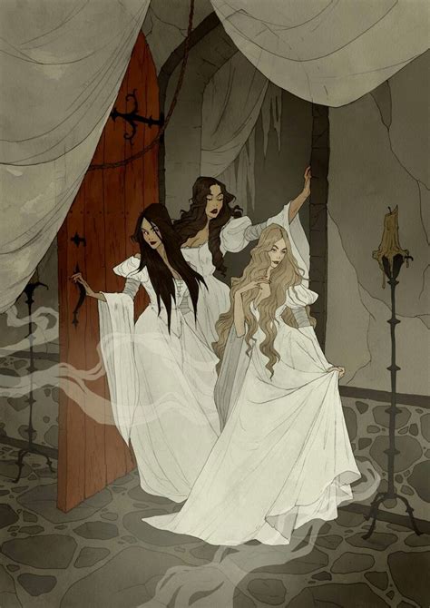 Drácula De Bram Stoker Sisters Art Weird Sisters Gothic Art