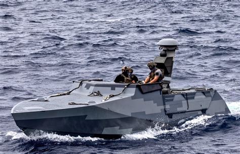 Swcc In Their Cca Combatant Craft Assault During Routine Maritime