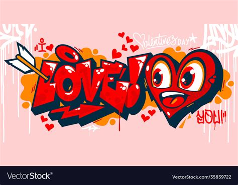 Gambaran I Love You Graffiti 52 Koleksi Gambar