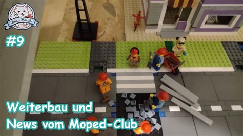 Inu Klötzchen Baustadt Folge 9 Weiterbau und News vom Moped Club lego