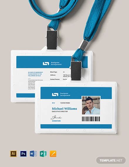 Free 49 Id Card Designs In Psd Vector Eps Ai Ms Word Apple