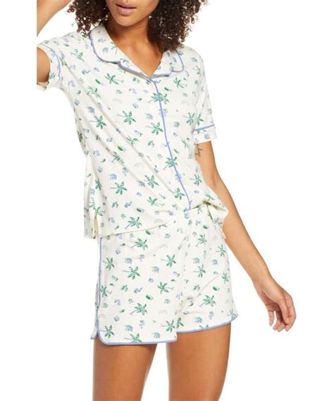 Madewell（メイドウェル）の「madewell Palm Print Knit Bedtime Short Pajamas（ルームウェア