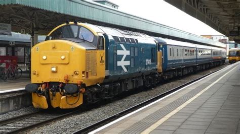 Class 37 Locomotive Hauled Trains Bring Smiles To Locals