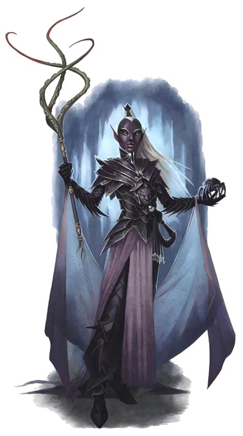 Drow Priestess of Lolth Species in Faerûn | World Anvil