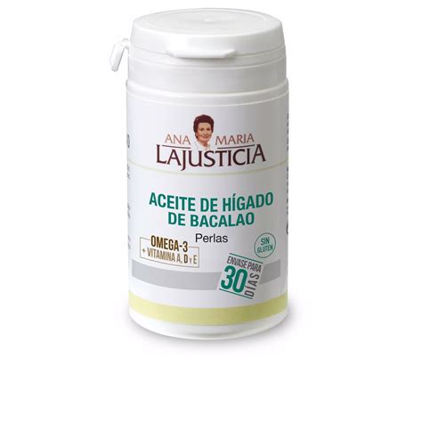 Aceite De Higado De Bacalao Vitamina E Cidos Grasos Ana Mar A