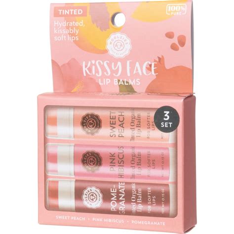 Woolzies Kissy Face Tinted Lip Balms Set Of 3 Save 28