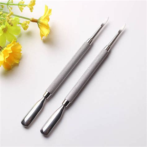 Stainless Steel Nail Cuticle Remover Spoon Pusher Manicure Pedicure