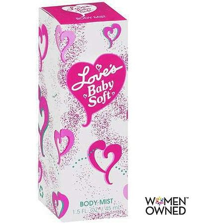 Love's Baby Soft Cologne Body Mist Spray 1.5 Oz / 45 Ml for Women by ...