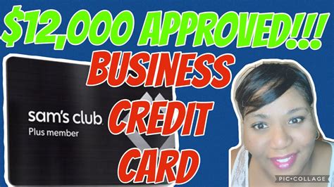 12 000 Sam S Club Store Credit Card How To Get Approved For Sam S Club Credit Card Youtube