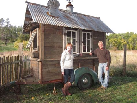 Rustic Tiny House on Wheels