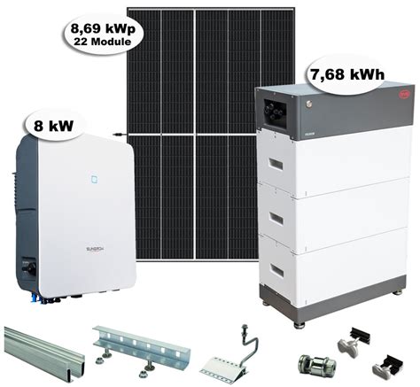 Komplette Photovoltaik Anlage 8 69 KWp Kaufen