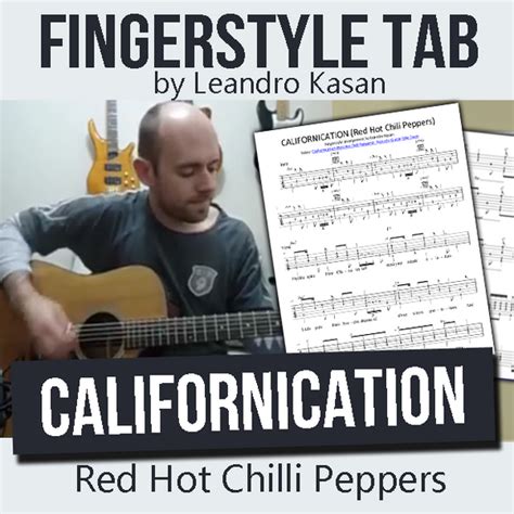 Californication Red Hot Chili Peppers Full Fingerstyle Tablature B