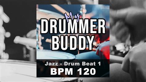 Bpm Jazz Drum Beat Backing Track Basic Ride Cymbal Kick