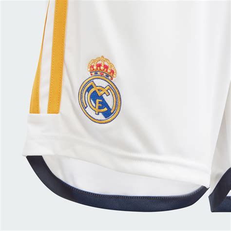 adidas מכנסי נוער קצרים Real Madrid 23 24 לבן adidas IL