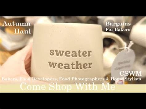 Autumn Come Shop With Me Haul For Bakers Tk Maxx B M The Range