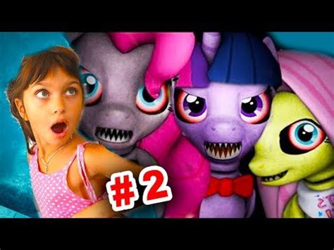 ПЯТЬ НОЧЕЙ С ПОНИ #2 Найди МЕНЯ Челлендж ЛОЛ куклы Май литл пони #LOL ...