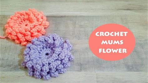 How To Crochet Chrysanthemum Or Mums Flower Crochet With Samra