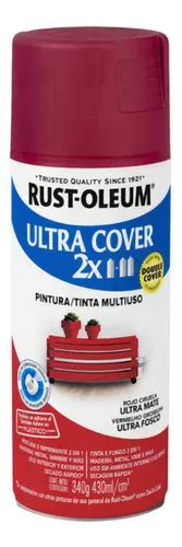 Pintura Aerosol Ultra Cover 2x 420 Ml 340 Gr Rust Oleum Color