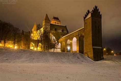 Zamek W Kwidzynie Kwidzyn Castel Homeland Europe Snow Prussia The