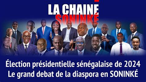 D Bat De La Diaspora En Sonink Sur L Lection Pr Sidentielle