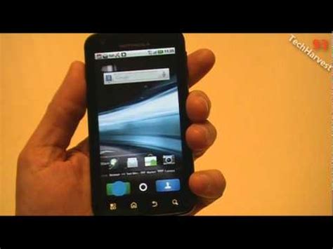 Motorola ATRIX 4G First Time Power Up Tutorial YouTube