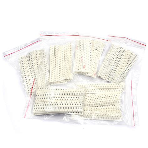 0402 0603 0805 Ceramic Capacitor Multilayer Smd Capacitor Assorted Kit 1p 10uf 50 Values