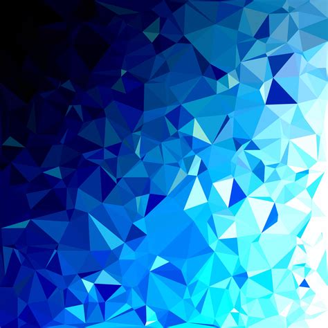 Blue Polygonal Mosaic Background Creative Design Templates