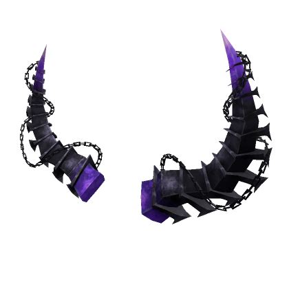 Purple Infernal Horns Roblox Item Rolimon S