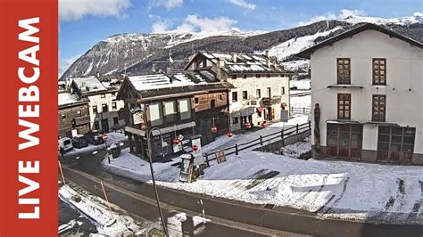 Diretta da Livigno il più gelido comune italiano Video Meteo METEO