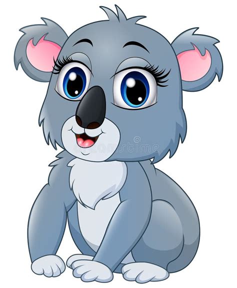 Funny Koala Cartoon Stock Illustration Illustration Of Baby 27220652