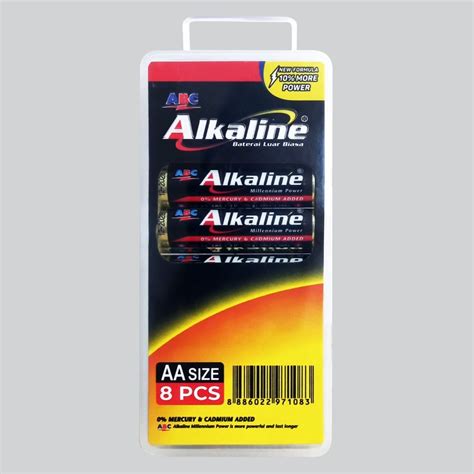 Jual Baterai Alkaline Aa Isi Pcs Abc Alkaline A Isi Pcs Alkaline