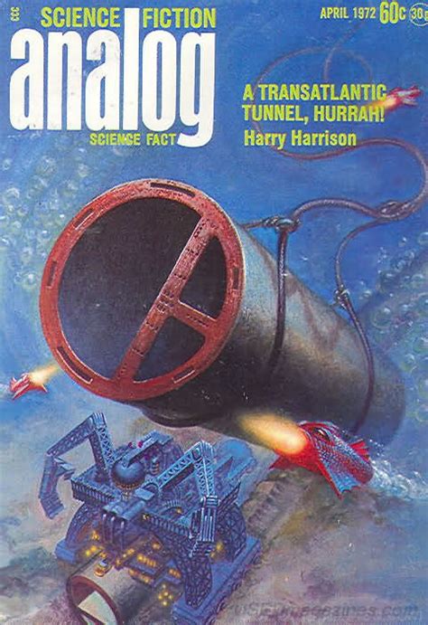 Analog Science Fact Fiction April 1972 Magazine Analog Apr 197