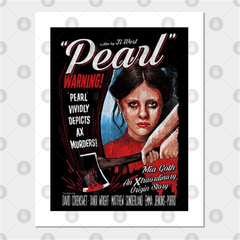 Pearl, A24 films, Cult Classic - Pearl - Posters and Art Prints | TeePublic