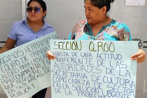 Sindicalizados Del Inah En Chetumal Inician Paro De Labores Exigen