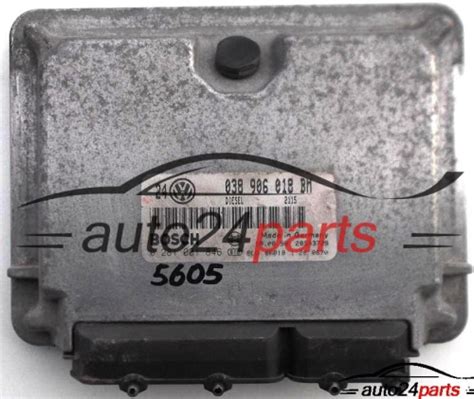 ECU ENGINE CONTROLLER VW VOLKSWAGEN GOLF BORA 1 9 TDI AHF 038906018BM