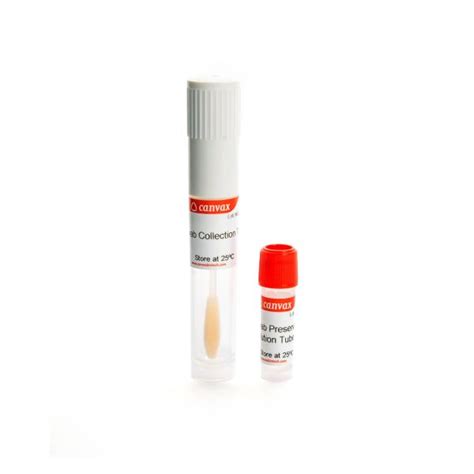 Buccal Swab Collection Stabilization Kit Canvax Reagents Sl