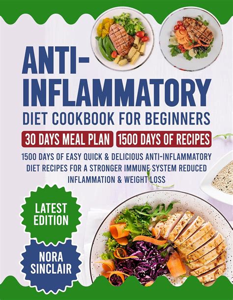 The Complete Anti Inflammatory Diet Cookbook For Beginners A