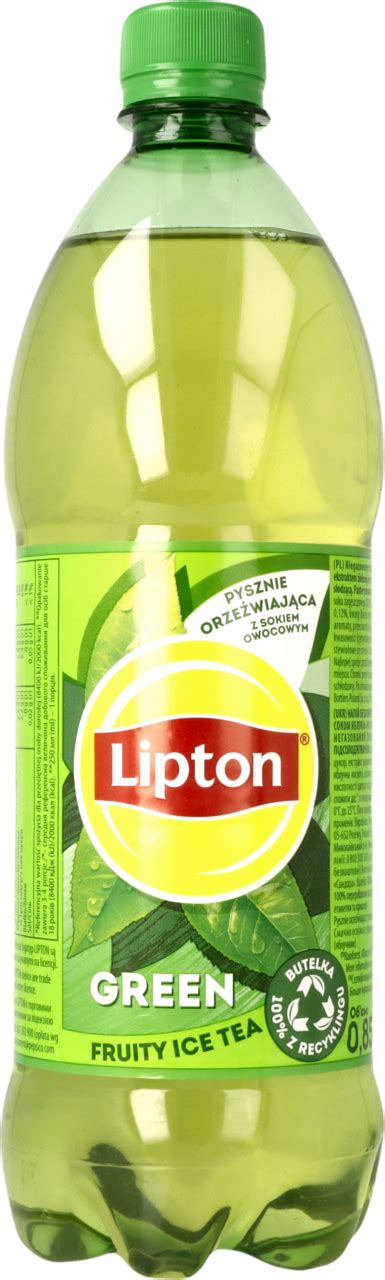 LIPTON Fruity Ice Tea Green napój niegazowany owocowo herbaciany o