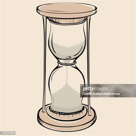 Sand Hourglass Drawing High Res Vector Graphics - Getty Images